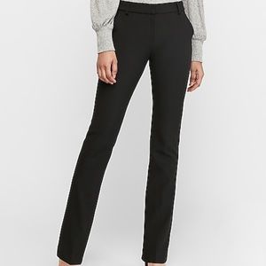 Express Mid Rise Barely Boot Columnist Pant